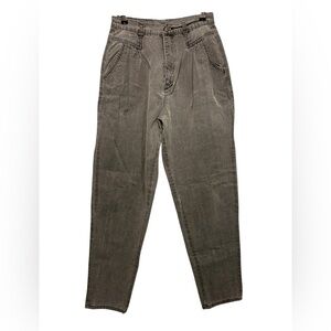 Vintage 90’s Maggy Chase Mom Jeans High Rise Tapered Grey Wash
